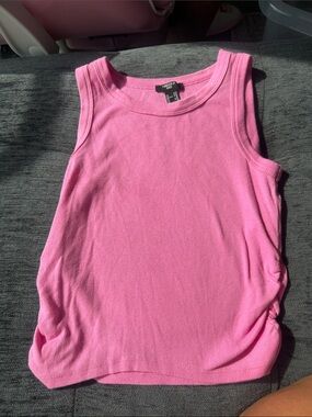 Forever 21 Pink Ribbed Tank Top - Kids